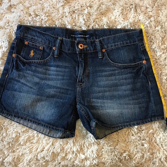 ralph lauren jean shorts